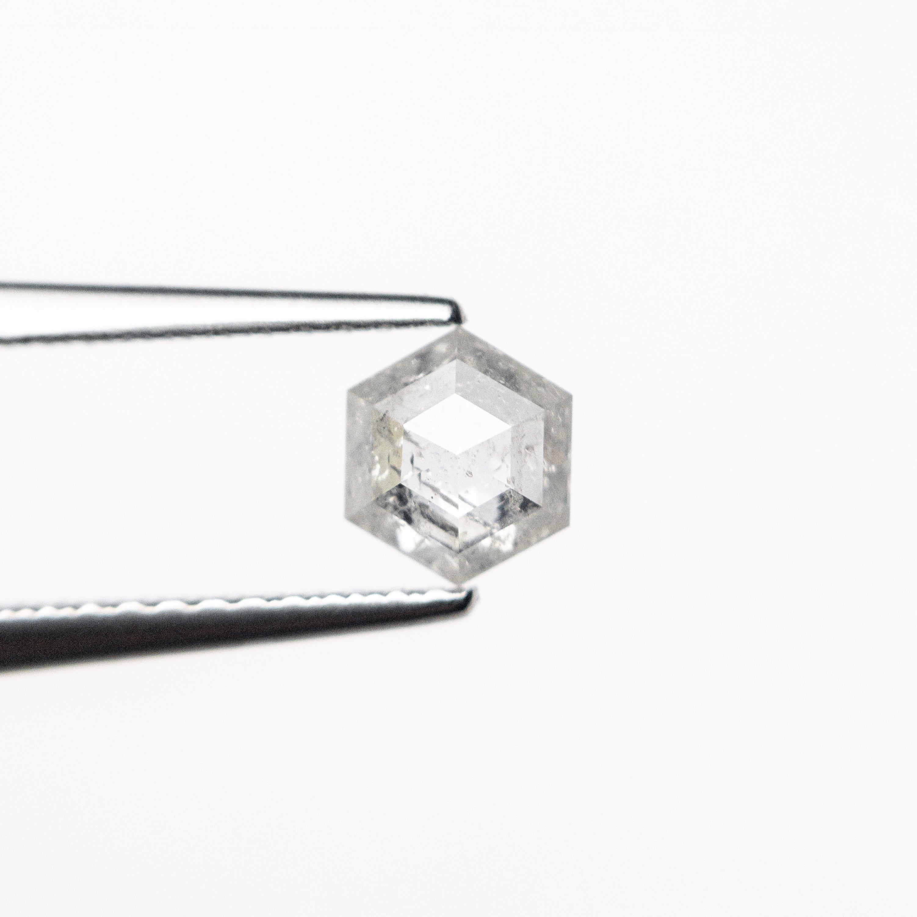 0.57ct 5.52x4.75x2.58mm Hexagon Rosecut 25457 - 17 - Lelya - bespoke engagement and wedding rings made in Scotland, UK