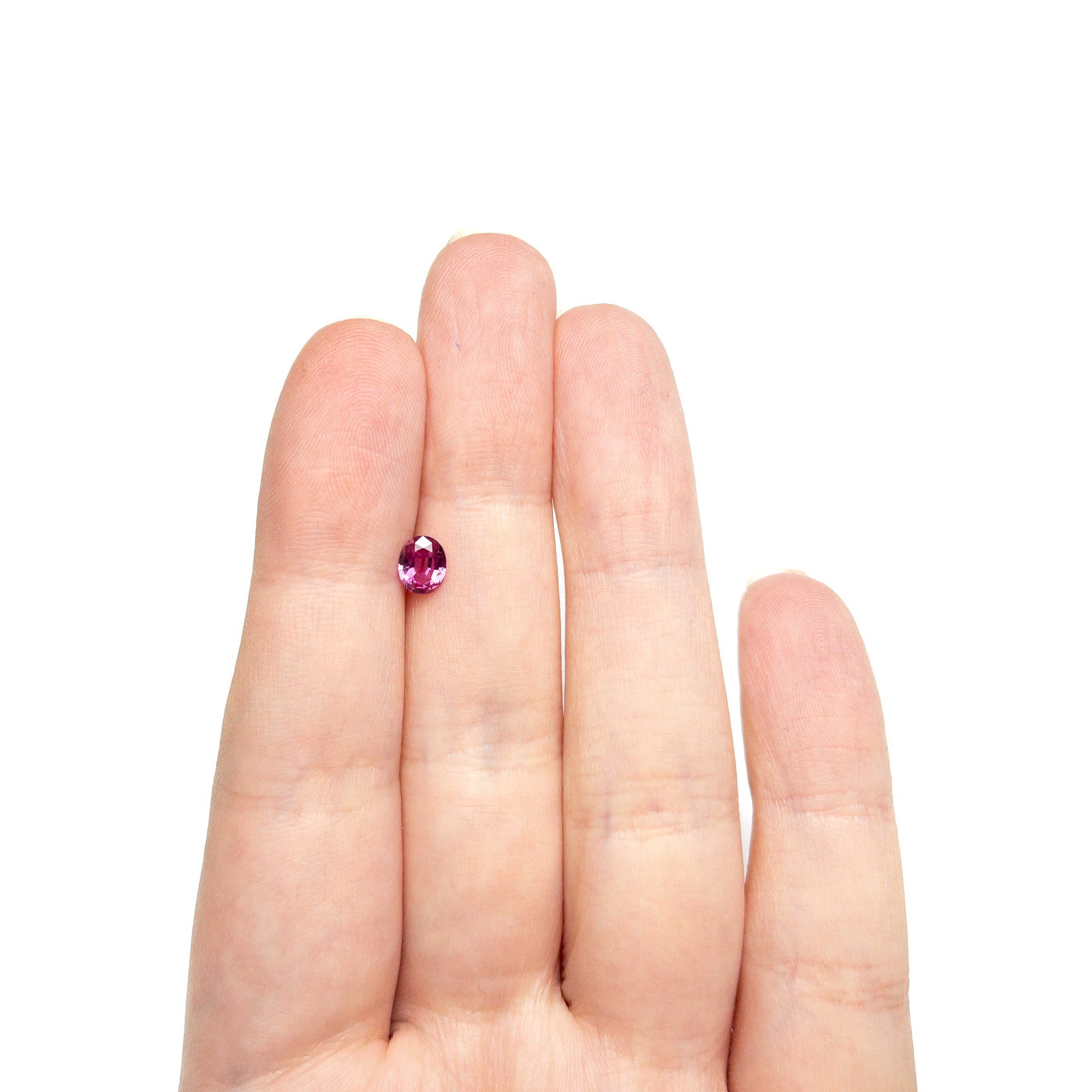 0.58ct 5.83x4.66x2.76mm Oval Brilliant Sapphire 27955 - 13 - Lelya - bespoke engagement and wedding rings made in Scotland, UK