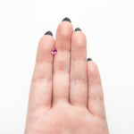 0.58ct 6.50x4.56x2.58mm Pear Brilliant Sapphire 27956 - 19 - Lelya - bespoke engagement and wedding rings made in Scotland, UK