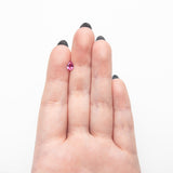 0.58ct 6.50x4.56x2.58mm Pear Brilliant Sapphire 27956 - 19 - Lelya - bespoke engagement and wedding rings made in Scotland, UK