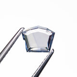 0.59ct 5.61x7.04x1.35mm Shield Portrait Cut Sapphire 27740-13 - Lelya - bespoke engagement and wedding rings made in Scotland, UK