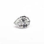 0.59ct 6.53x4.42x2.91mm SI1 F Geo Pear Step Cut 🇨🇦 27644 - 01 - Lelya - bespoke engagement and wedding rings made in Scotland, UK