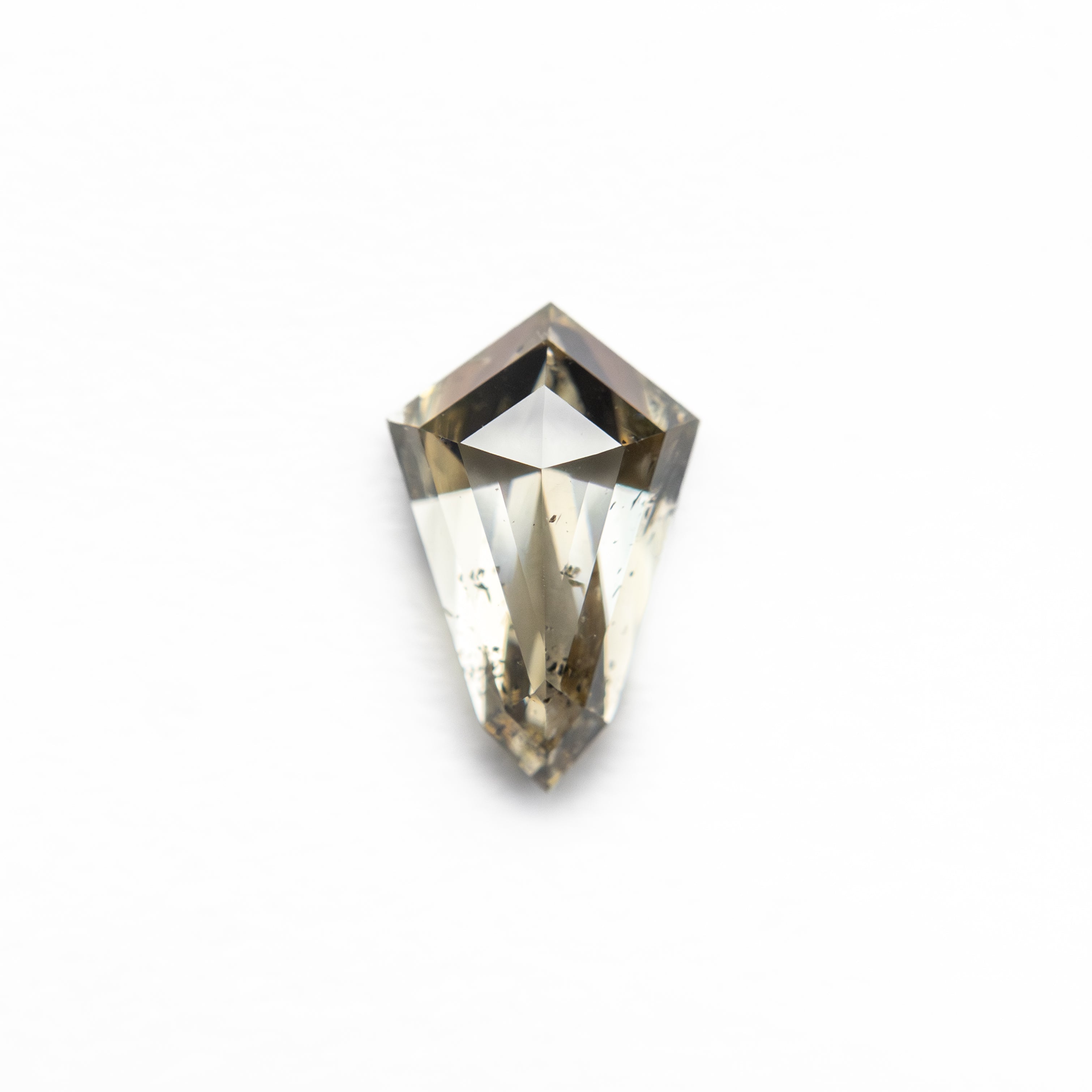 0.59ct 7.54x4.84x2.54mm Shield Rosecut 27537 - 41 - Lelya - bespoke engagement and wedding rings made in Scotland, UK