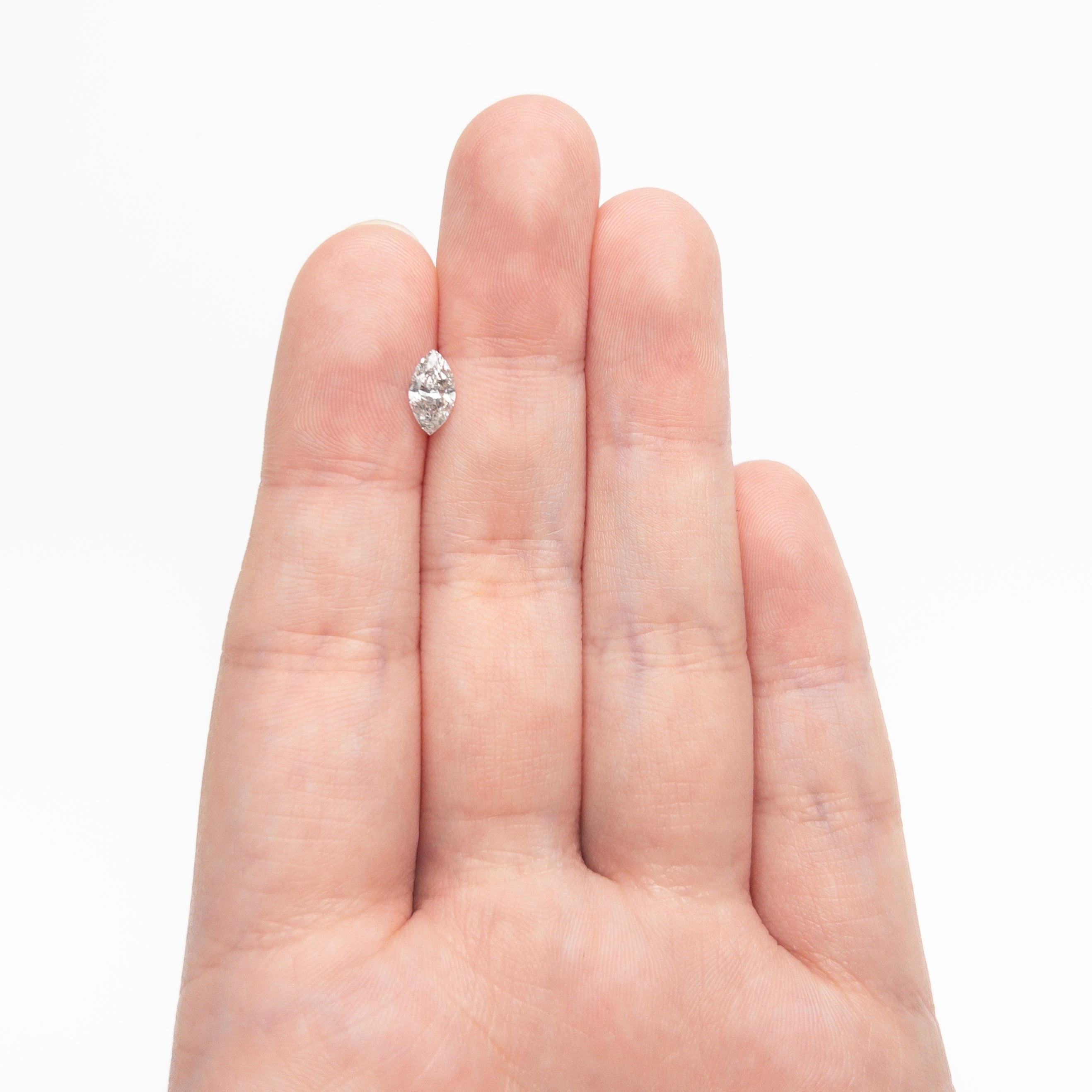 0.61ct 8.22x4.41x2.88mm Marquise Brilliant 27226 - 22 - Lelya - bespoke engagement and wedding rings made in Scotland, UK