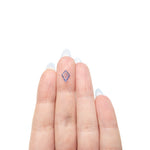 0.61ct 9.49x6.57x1.31mm Kite Portrait Cut Sapphire 27740-07 - Lelya - bespoke engagement and wedding rings made in Scotland, UK