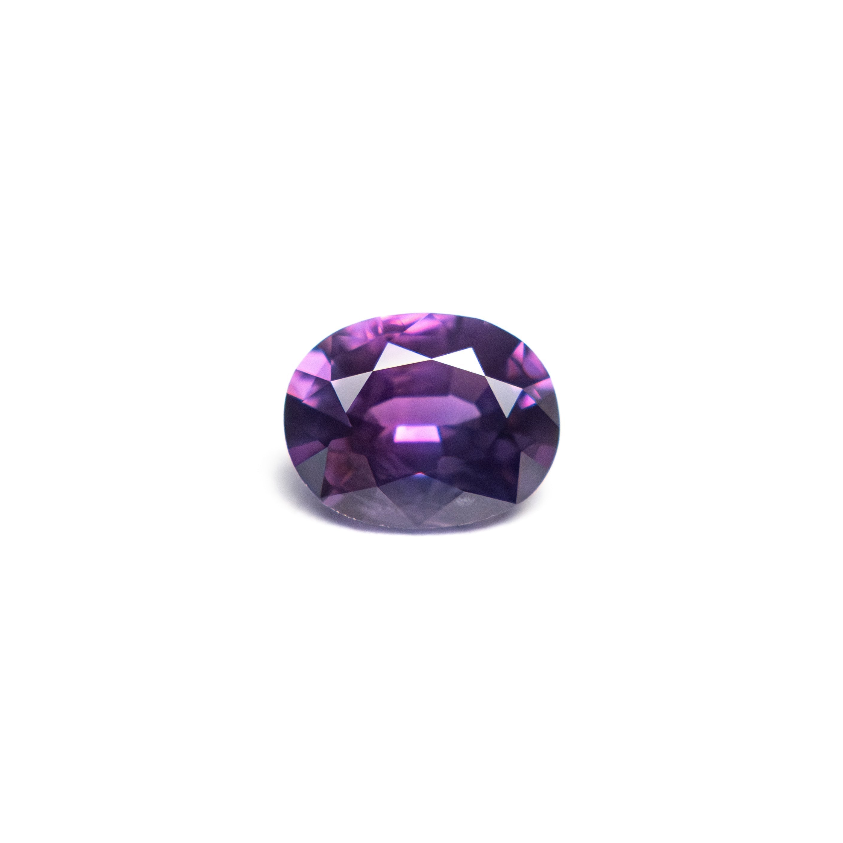 0.62ct 5.79x4.58x2.86mm Oval Brilliant Sapphire 27955 - 12 - Lelya - bespoke engagement and wedding rings made in Scotland, UK