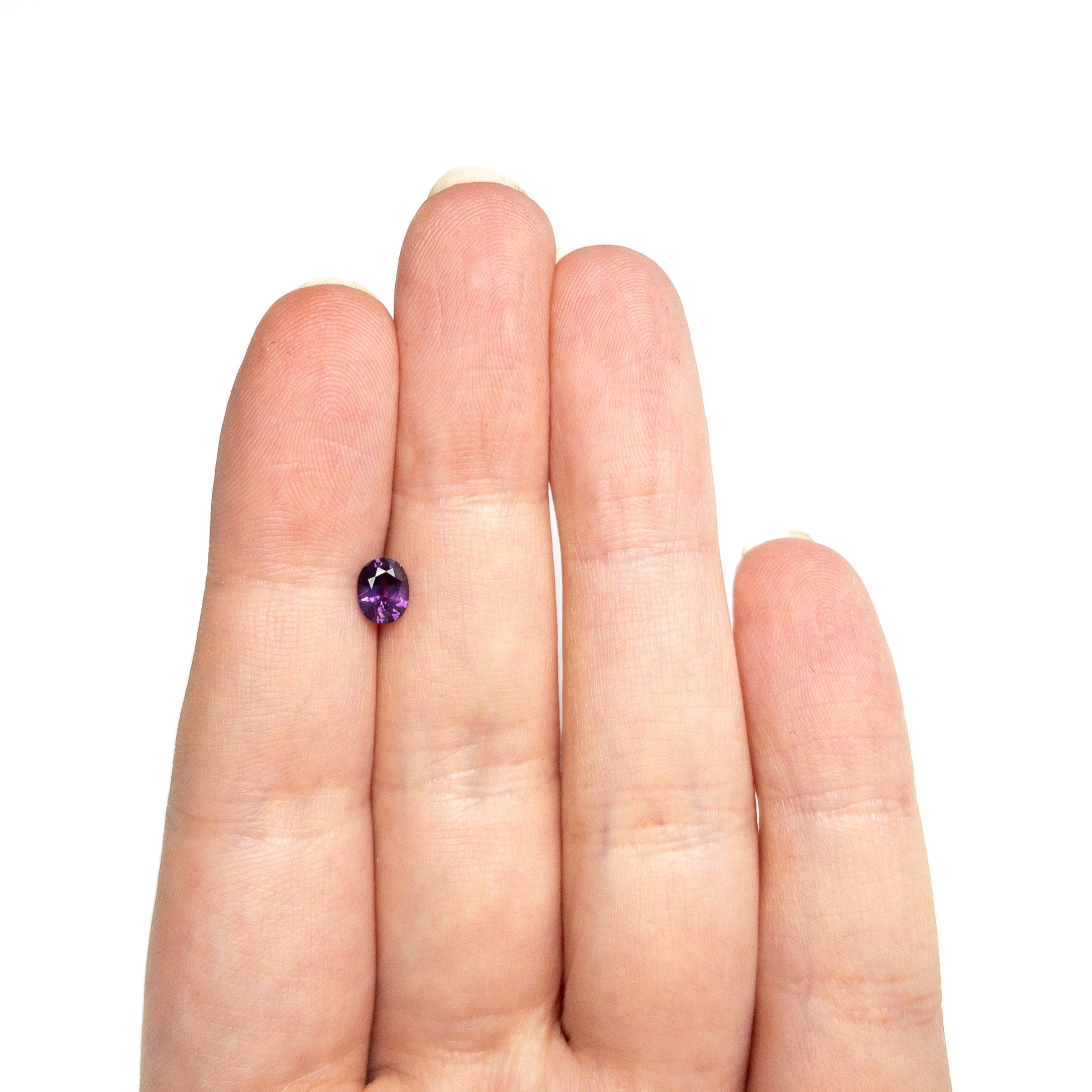0.62ct 5.79x4.58x2.86mm Oval Brilliant Sapphire 27955 - 12 - Lelya - bespoke engagement and wedding rings made in Scotland, UK