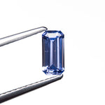 0.62ct 6.96x3.49x2.46mm Cut Corner Rectangle Step Cut Sapphire 27721 - 03 - Lelya - bespoke engagement and wedding rings made in Scotland, UK