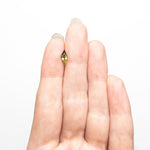 0.63ct 10.05x4.07x2.72mm Kite Step Cut Sapphire 25740 - 10 - Lelya - bespoke engagement and wedding rings made in Scotland, UK