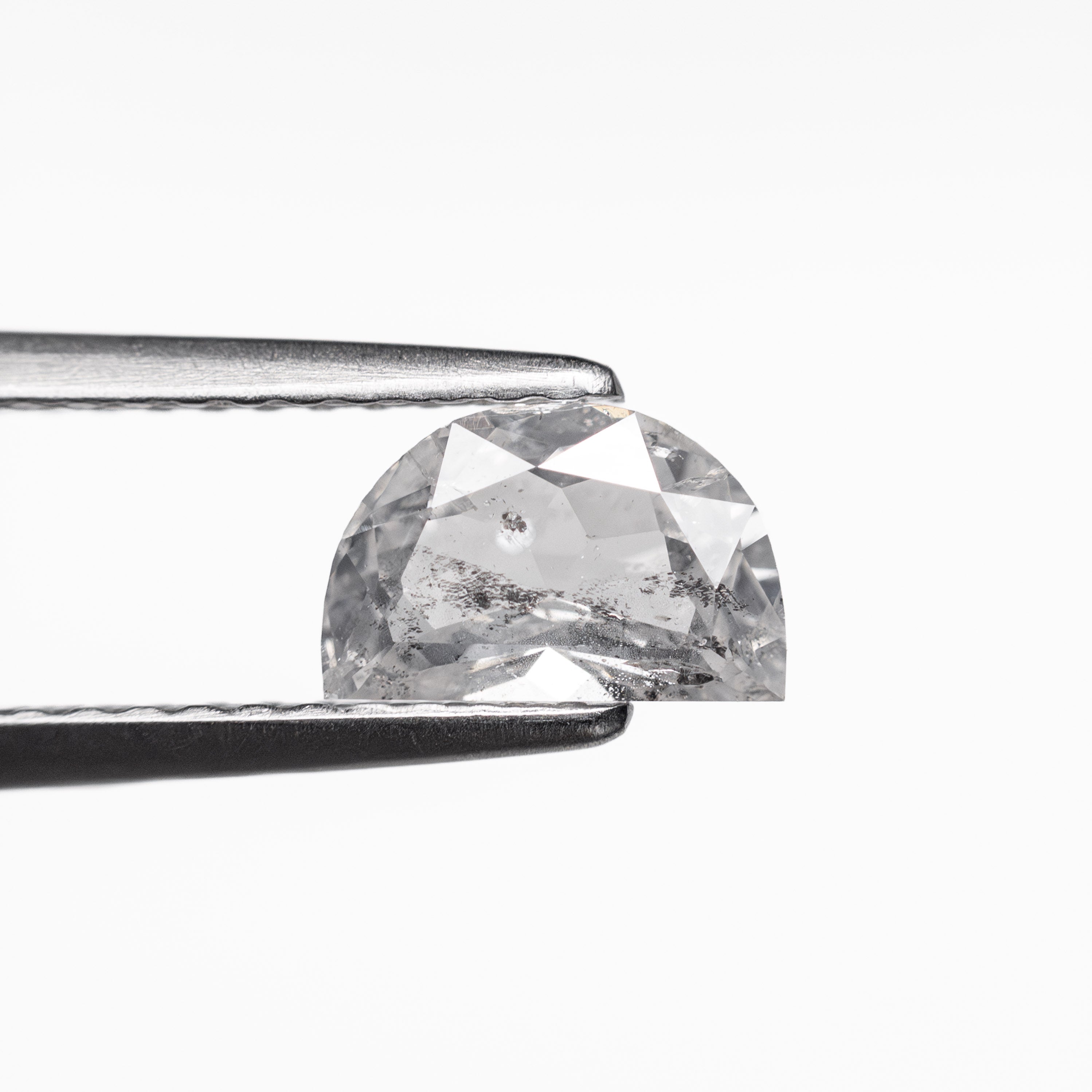 0.63ct 6.98x4.49x2.40mm Half Moon Double Cut 25807 - 28 - Lelya - bespoke engagement and wedding rings made in Scotland, UK