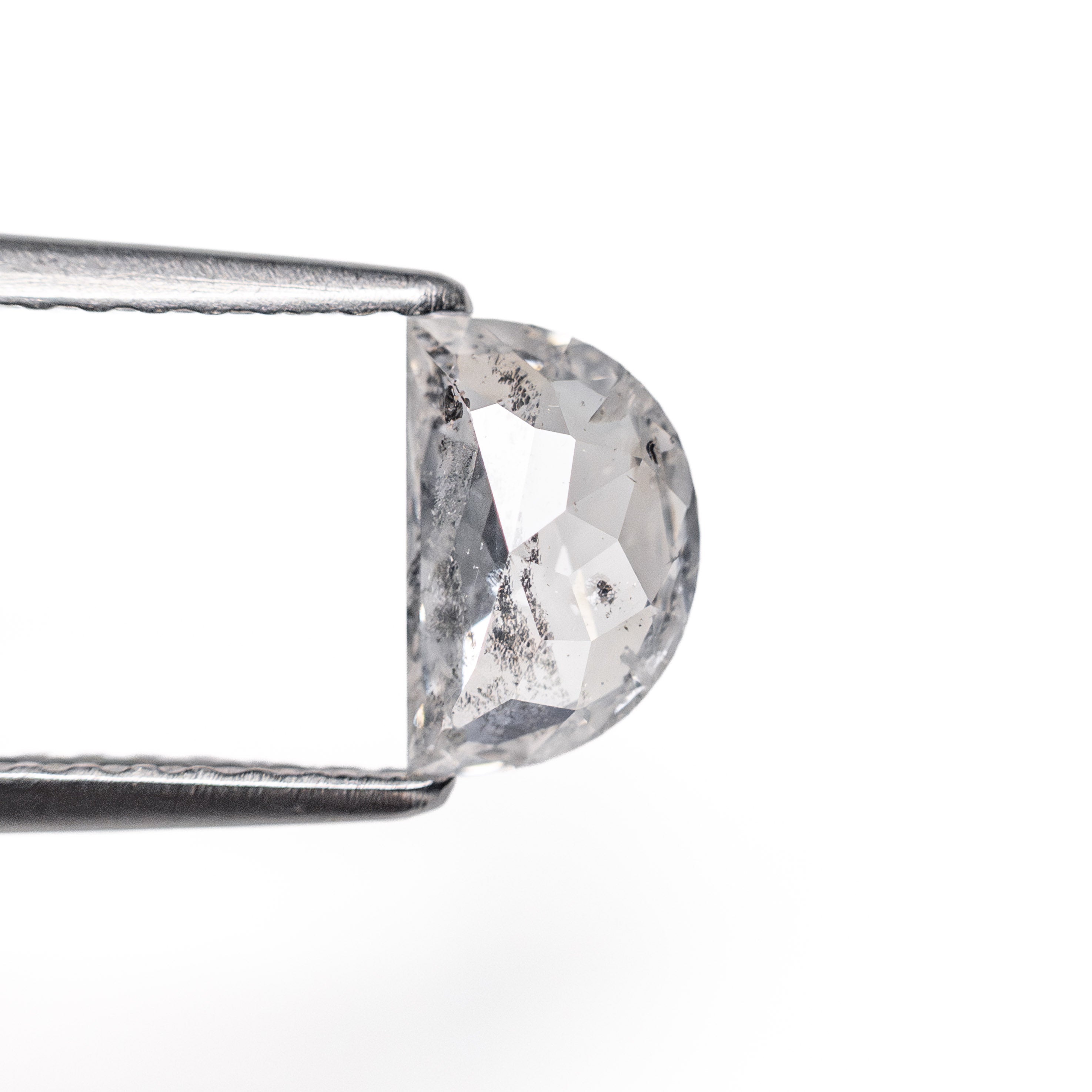 0.63ct 6.98x4.49x2.40mm Half Moon Double Cut 25807 - 28 - Lelya - bespoke engagement and wedding rings made in Scotland, UK