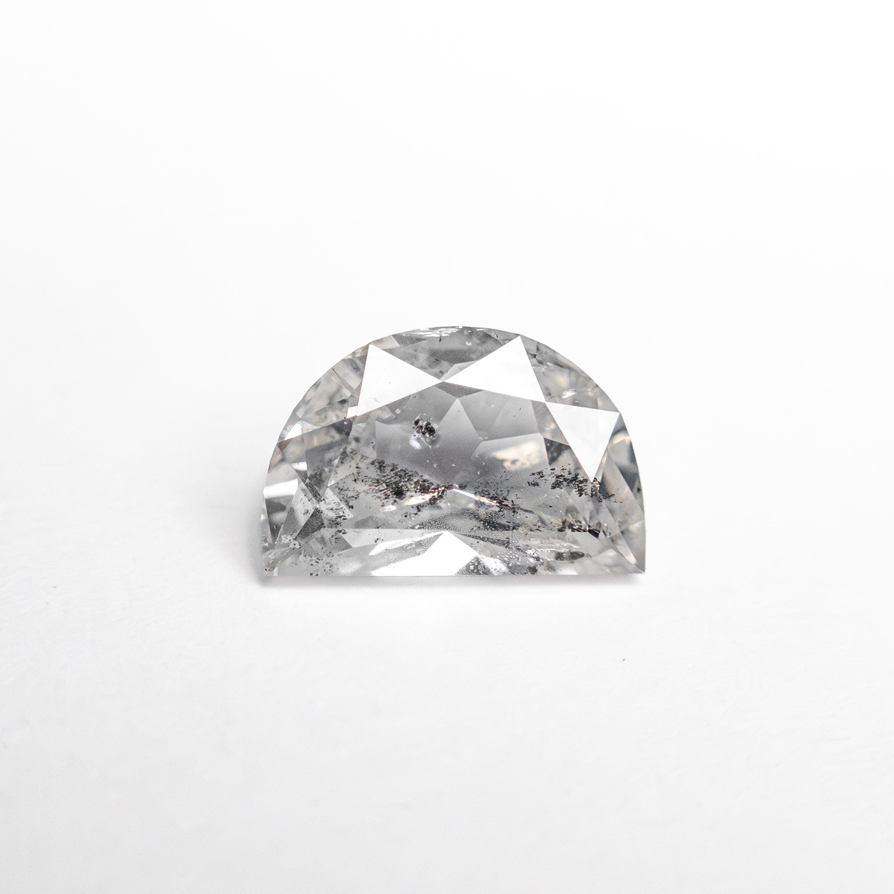 0.63ct 6.98x4.49x2.40mm Half Moon Double Cut 25807 - 28 - Lelya - bespoke engagement and wedding rings made in Scotland, UK