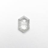 0.64ct 6.83x4.56x2.18mm Hexagon Rosecut 25457 - 20 - Lelya - bespoke engagement and wedding rings made in Scotland, UK