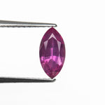 0.64ct 8.06x4.04x2.61mm Marquise Brilliant Sapphire 27956 - 12 - Lelya - bespoke engagement and wedding rings made in Scotland, UK