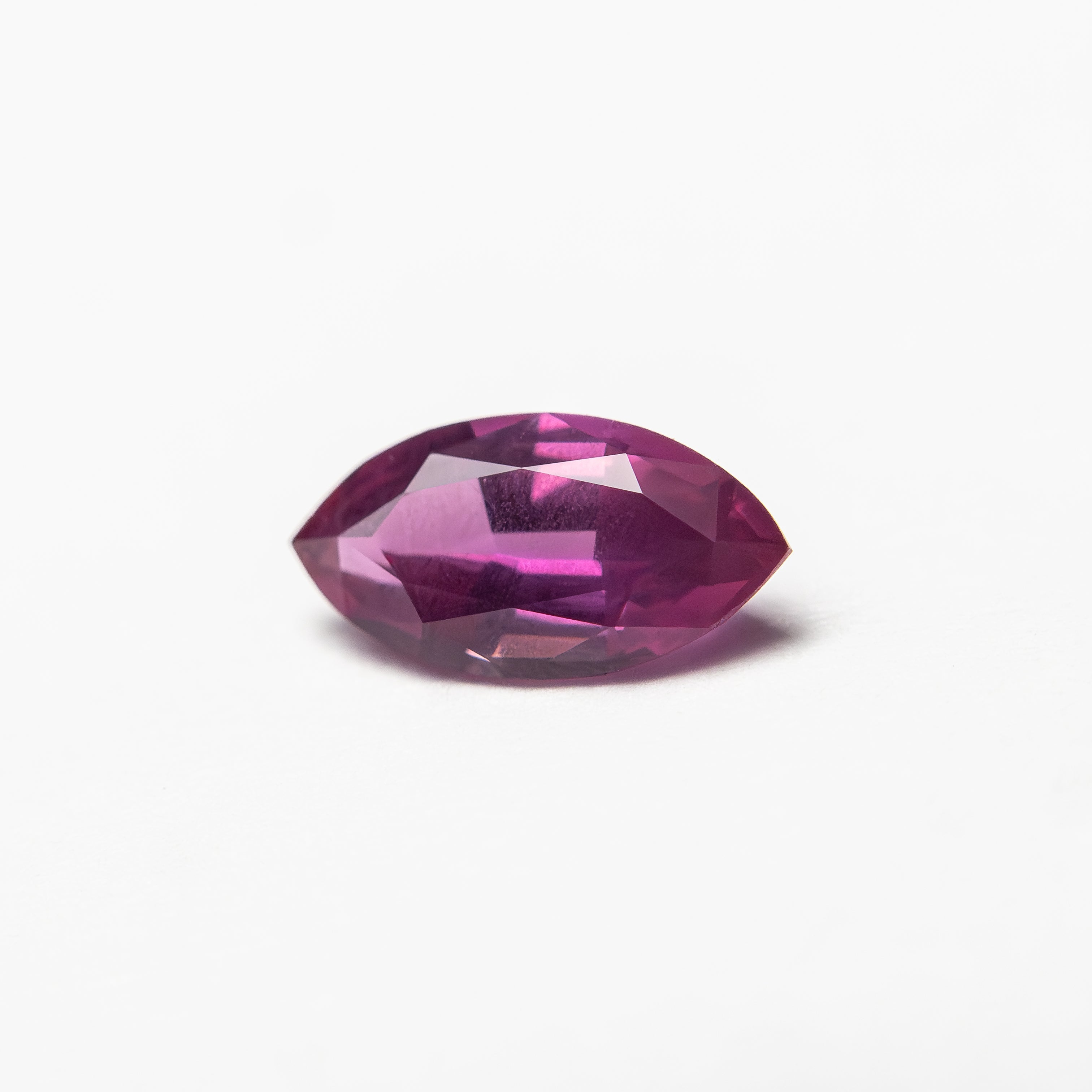 0.64ct 8.06x4.04x2.61mm Marquise Brilliant Sapphire 27956 - 12 - Lelya - bespoke engagement and wedding rings made in Scotland, UK