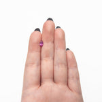 0.64ct 8.06x4.04x2.61mm Marquise Brilliant Sapphire 27956 - 12 - Lelya - bespoke engagement and wedding rings made in Scotland, UK