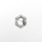 0.65ct 6.55x5.41x2.28mm Hexagon Rosecut 25457 - 22 - Lelya - bespoke engagement and wedding rings made in Scotland, UK