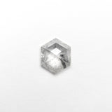 0.65ct 6.55x5.41x2.28mm Hexagon Rosecut 25457 - 22 - Lelya - bespoke engagement and wedding rings made in Scotland, UK