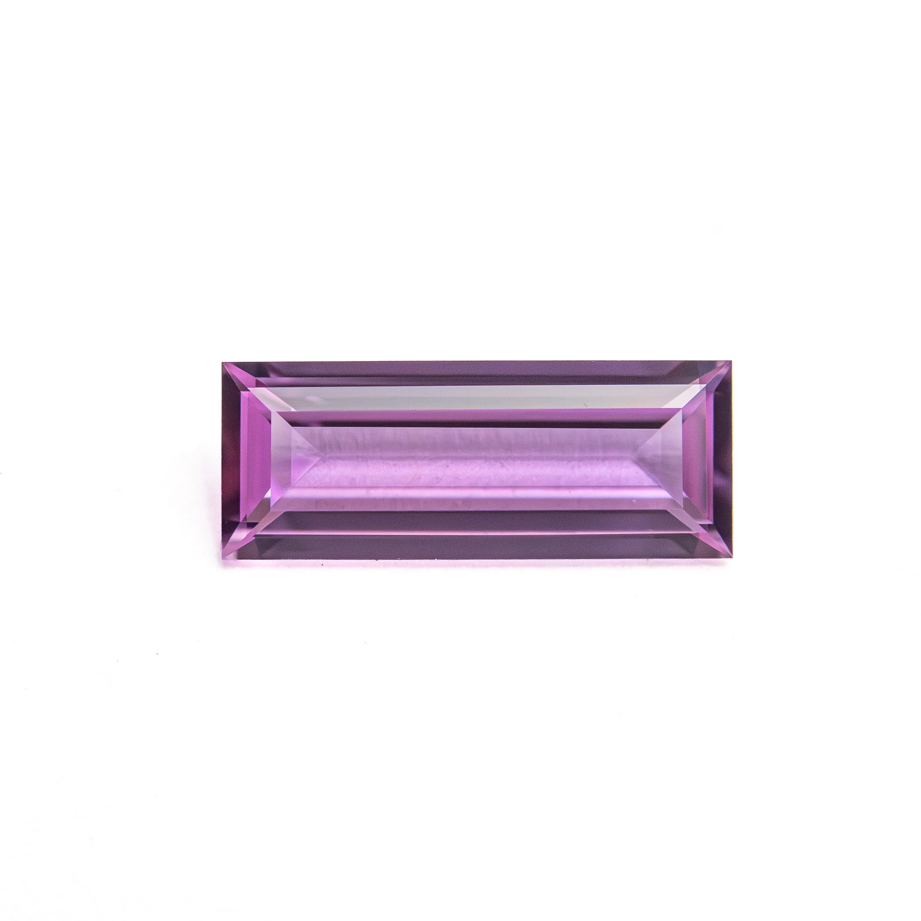 0.65ct 8.81x3.41x1.88mm Baguette Step Cut Sapphire 27721 - 07 - Lelya - bespoke engagement and wedding rings made in Scotland, UK