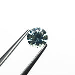 0.66ct 5.20x5.17x3.33mm Round Brilliant Sapphire 26556 - 12 - Lelya - bespoke engagement and wedding rings made in Scotland, UK