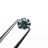 0.66ct 5.20x5.17x3.33mm Round Brilliant Sapphire 26556 - 12 - Lelya - bespoke engagement and wedding rings made in Scotland, UK