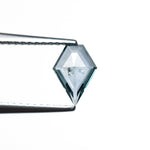 0.66ct 7.91x5.59x1.86mm Shield Rosecut Sapphire 22266 - 32 - Lelya - bespoke engagement and wedding rings made in Scotland, UK