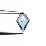 0.66ct 7.91x5.59x1.86mm Shield Rosecut Sapphire 22266 - 32 - Lelya - bespoke engagement and wedding rings made in Scotland, UK