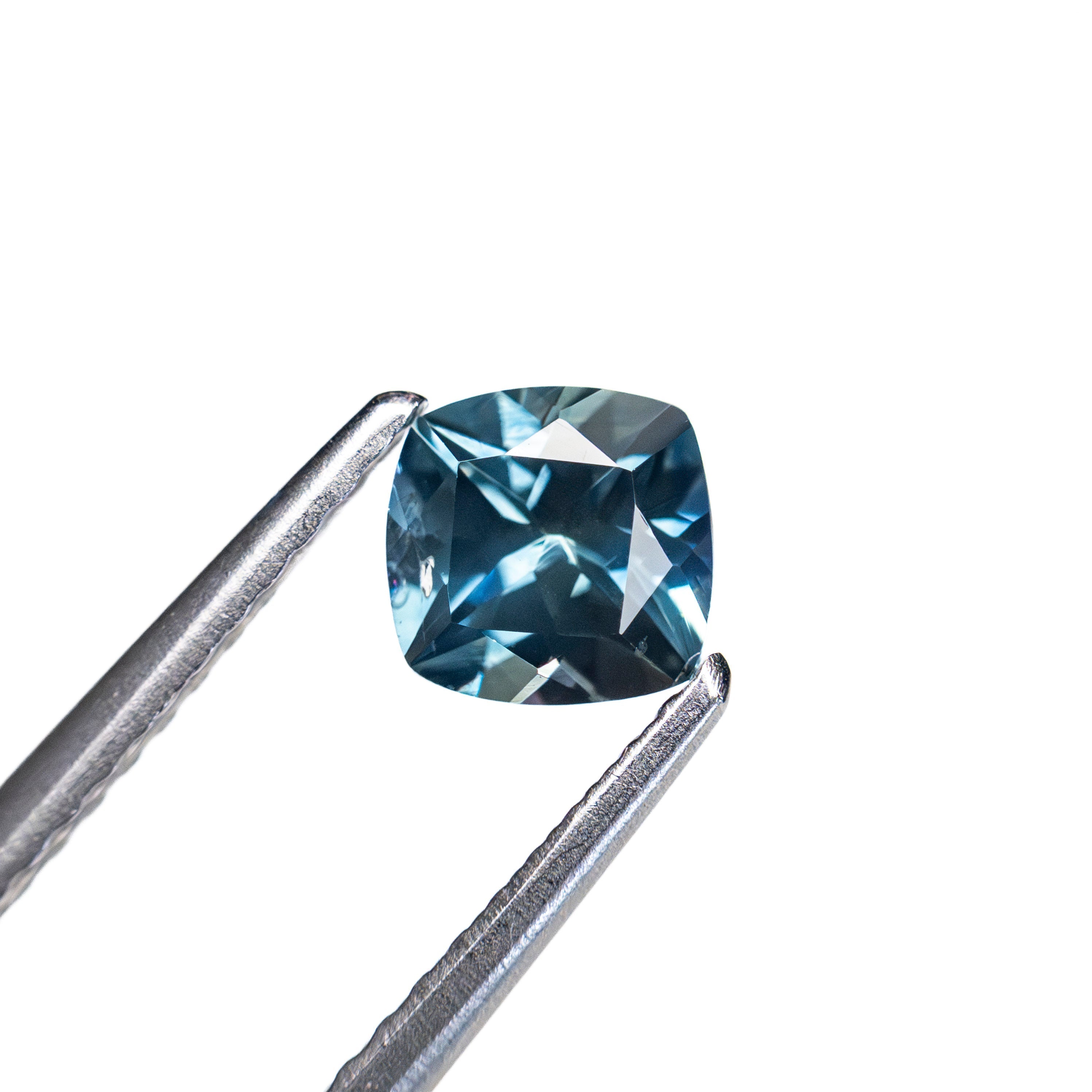 0.67ct 5.00x4.88x3.28mm Cushion Brilliant Sapphire 23466 - 25 - Lelya - bespoke engagement and wedding rings made in Scotland, UK