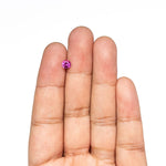 0.67ct 5.24x5.24x3.45mm Round Brilliant Sapphire 27956 - 10 - Lelya - bespoke engagement and wedding rings made in Scotland, UK