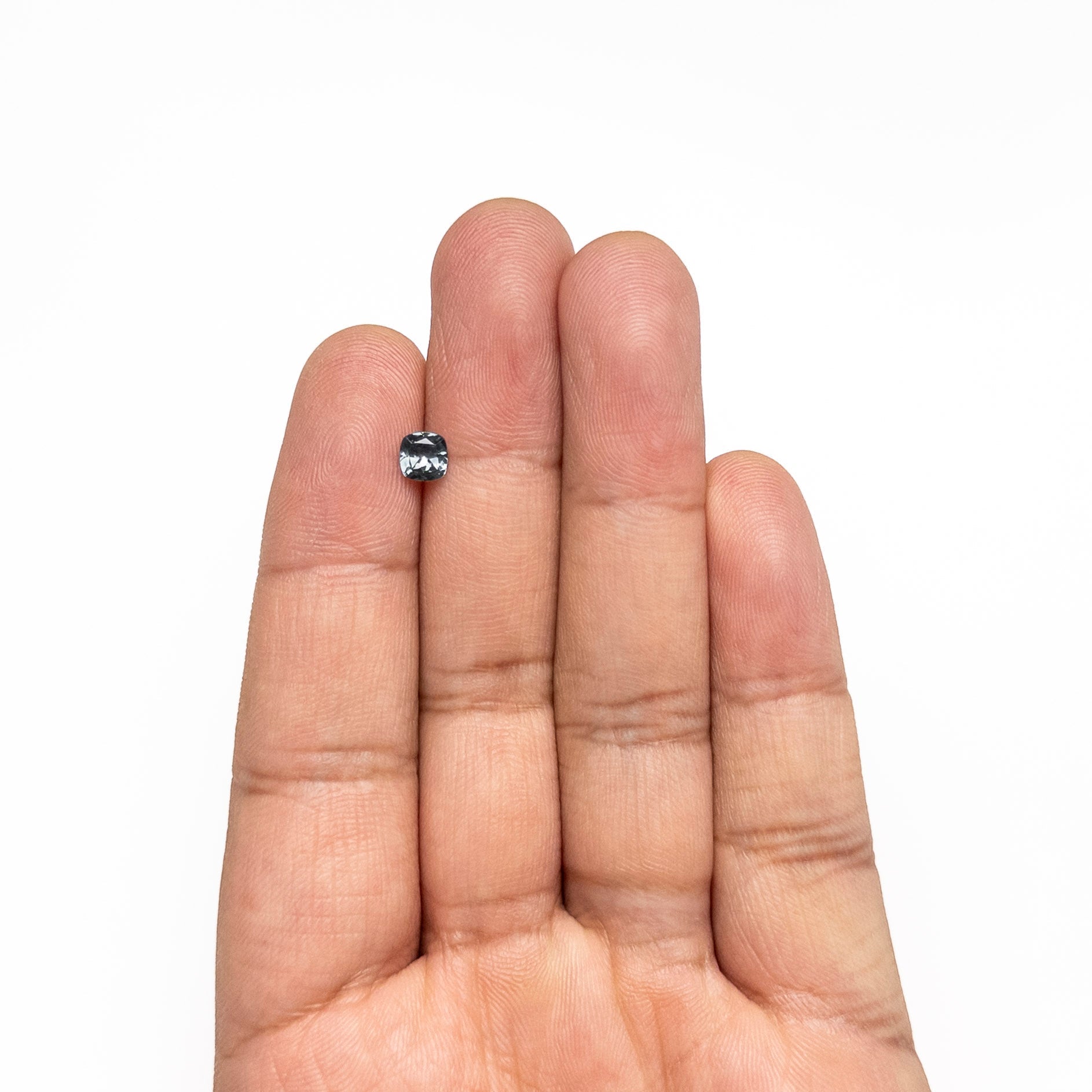 0.68ct 5.06x4.99x3.05mm Cushion Brilliant Sapphire 23466 - 20 - Lelya - bespoke engagement and wedding rings made in Scotland, UK