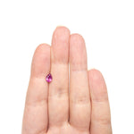 0.68ct 6.67x4.89x2.98mm Pear Brilliant Sapphire 27955 - 19 - Lelya - bespoke engagement and wedding rings made in Scotland, UK