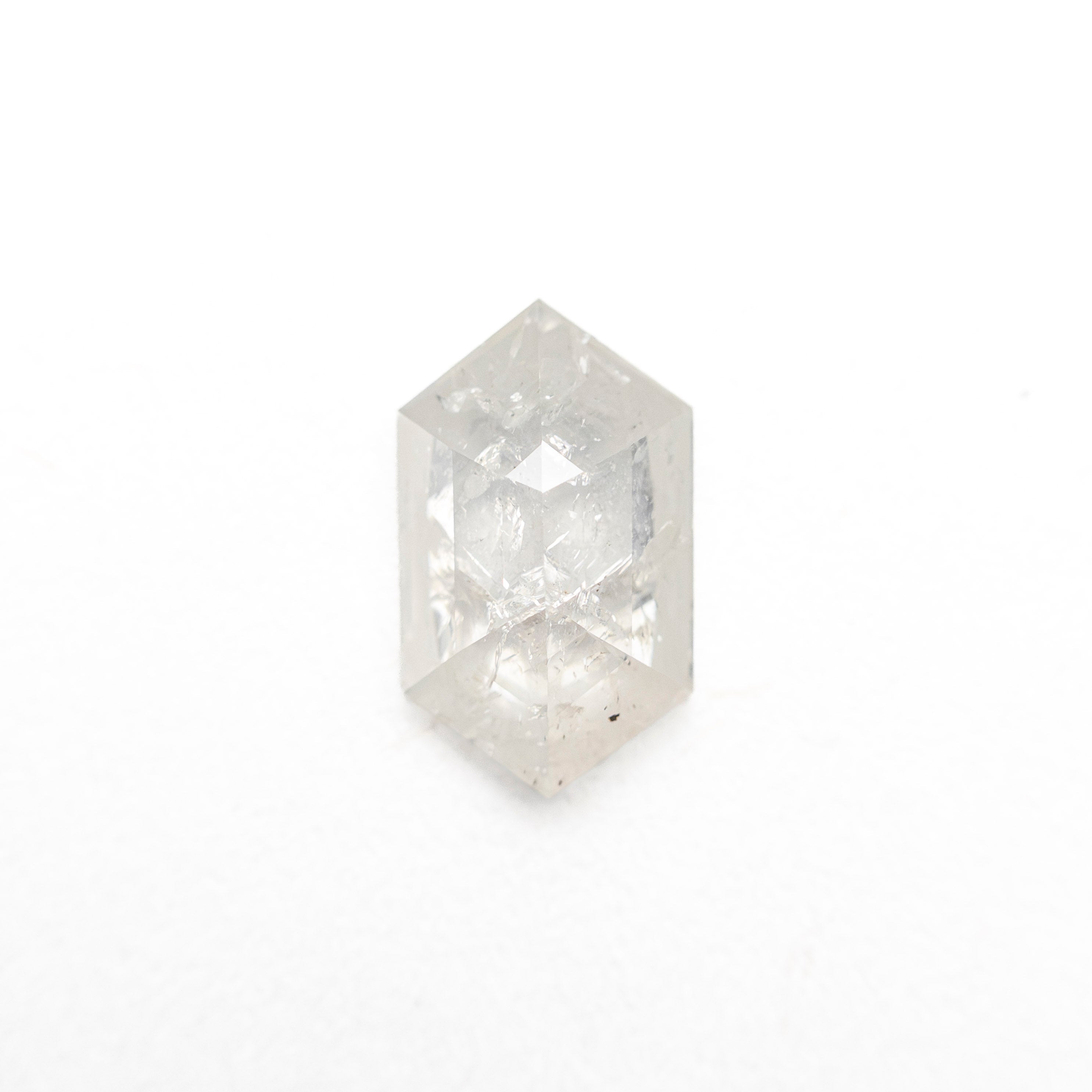0.68ct 7.76x4.59x2.35mm Hexagon Rosecut 27223-24 - Lelya - bespoke engagement and wedding rings made in Scotland, UK