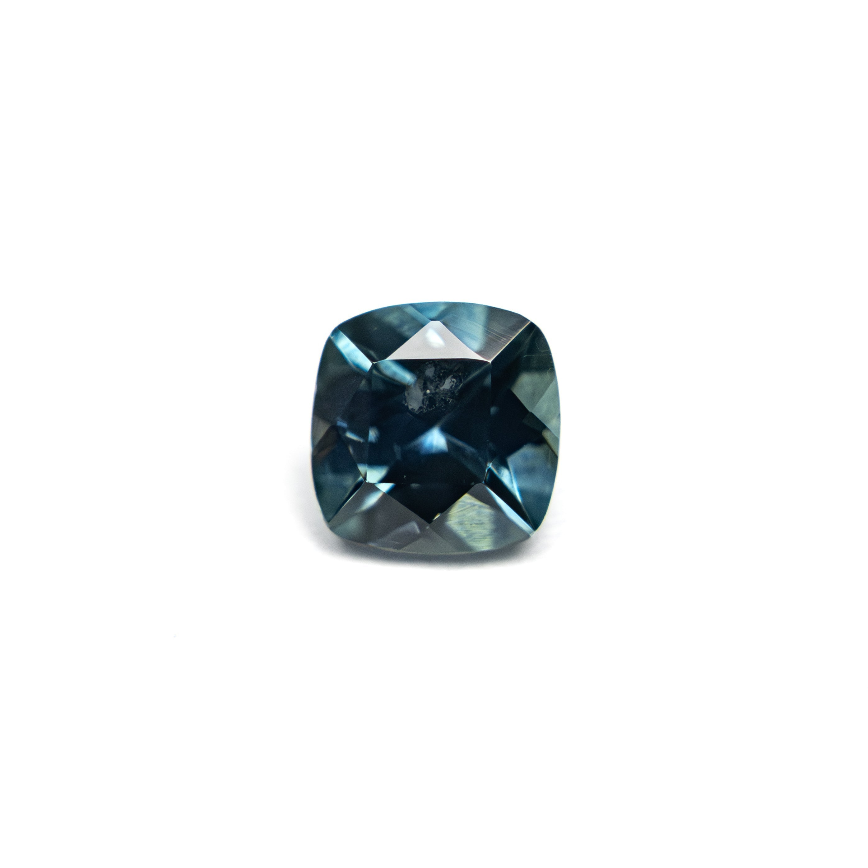 0.69ct 5.05x5.01x3.38mm Cushion Brilliant Sapphire 23466 - 05 - Lelya - bespoke engagement and wedding rings made in Scotland, UK