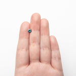 0.69ct 5.50x5.53x3.12mm Round Brilliant Sapphire 26580-01 - Lelya - bespoke engagement and wedding rings made in Scotland, UK