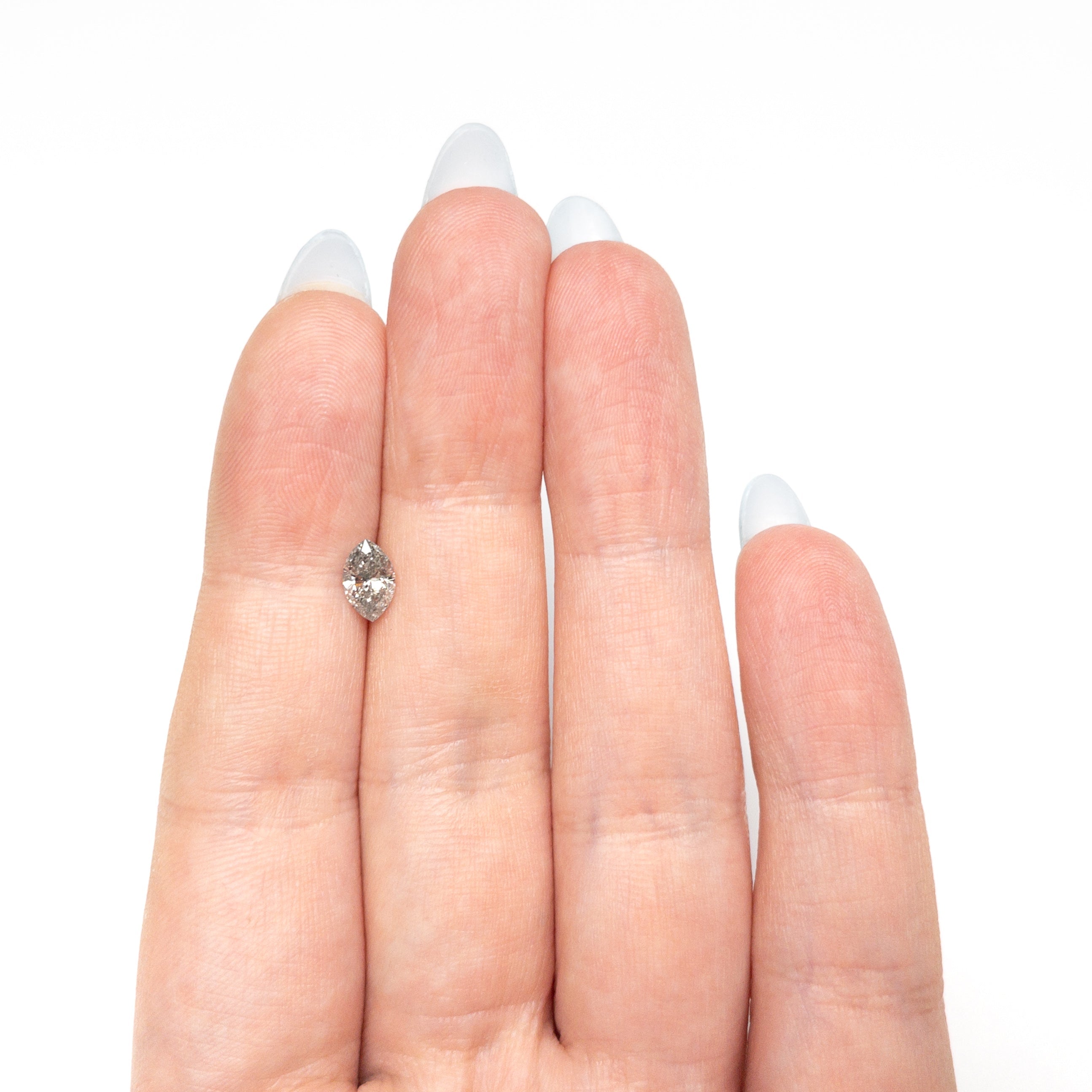 0.69ct 7.56x4.66x3.25mm Marquise Brilliant 27226-56 - Lelya - bespoke engagement and wedding rings made in Scotland, UK