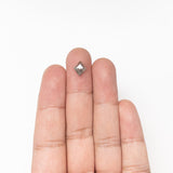 0.69ct 8.66x7.49x1.99mm Kite Rosecut 19202 - 15 - Lelya - bespoke engagement and wedding rings made in Scotland, UK