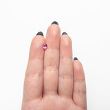 0.70ct 6.03x4.50x3.09mm Oval Brilliant Sapphire 27957 - 30 - Lelya - bespoke engagement and wedding rings made in Scotland, UK
