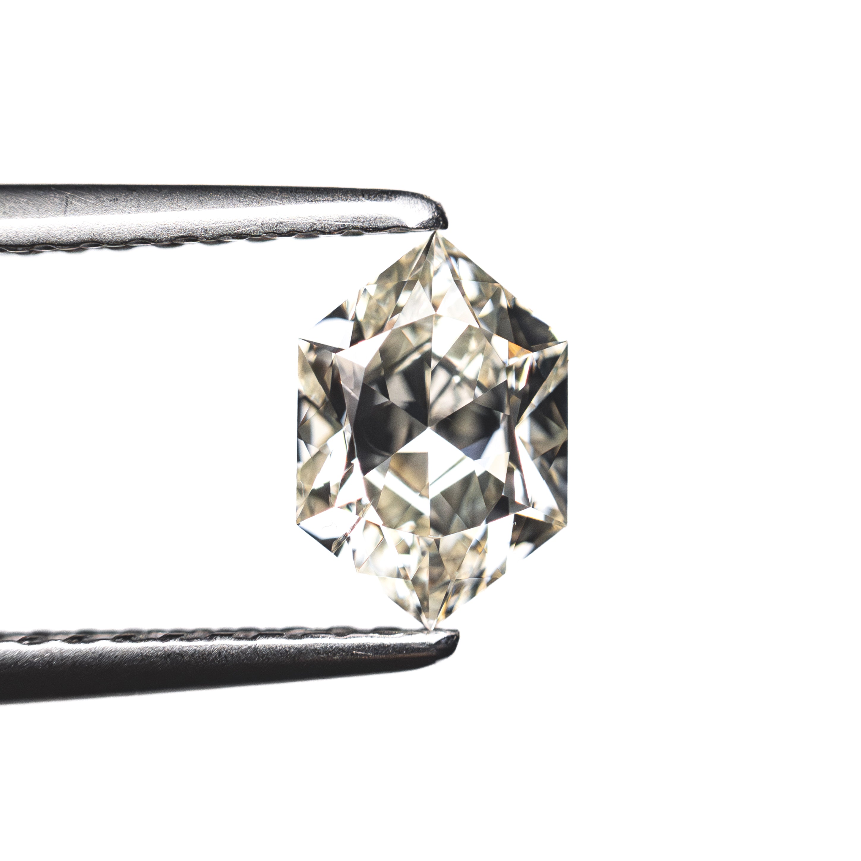 0.70ct 7.29x4.98x3.17mm SI2 K Hexagon Brilliant 🇨🇦 26841 - 01 - Lelya - bespoke engagement and wedding rings made in Scotland, UK