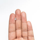 0.70ct 7.29x4.98x3.17mm SI2 K Hexagon Brilliant 🇨🇦 26841 - 01 - Lelya - bespoke engagement and wedding rings made in Scotland, UK