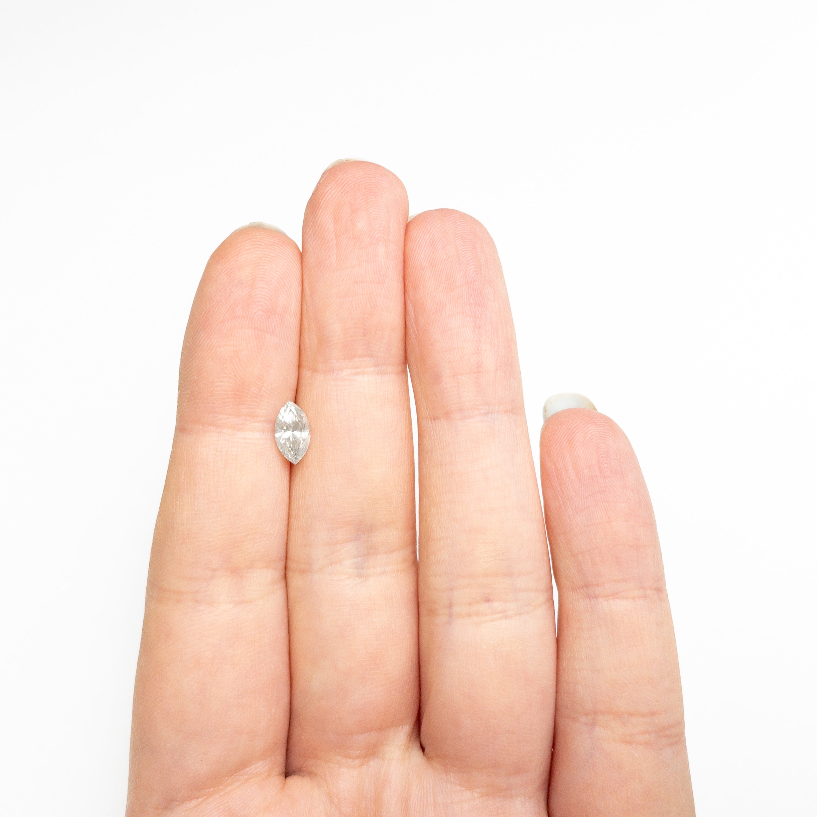 0.70ct 8.21x4.58x3.12mm Marquise Brilliant 27226-06 - Lelya - bespoke engagement and wedding rings made in Scotland, UK