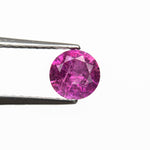0.71ct 5.53x5.51x3.36mm Round Brilliant Sapphire 27957 - 23 - Lelya - bespoke engagement and wedding rings made in Scotland, UK