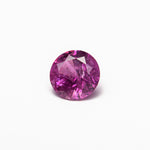 0.71ct 5.53x5.51x3.36mm Round Brilliant Sapphire 27957 - 23 - Lelya - bespoke engagement and wedding rings made in Scotland, UK