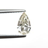 0.71ct 7.85x4.68x2.90mm VVS2 Q - R Geo Pear Step Cut 🇿🇦 27364 - 15 - Lelya - bespoke engagement and wedding rings made in Scotland, UK