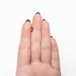 0.71ct 8.00x4.18x2.91mm Marquise Brilliant Sapphire 27955 - 30 - Lelya - bespoke engagement and wedding rings made in Scotland, UK