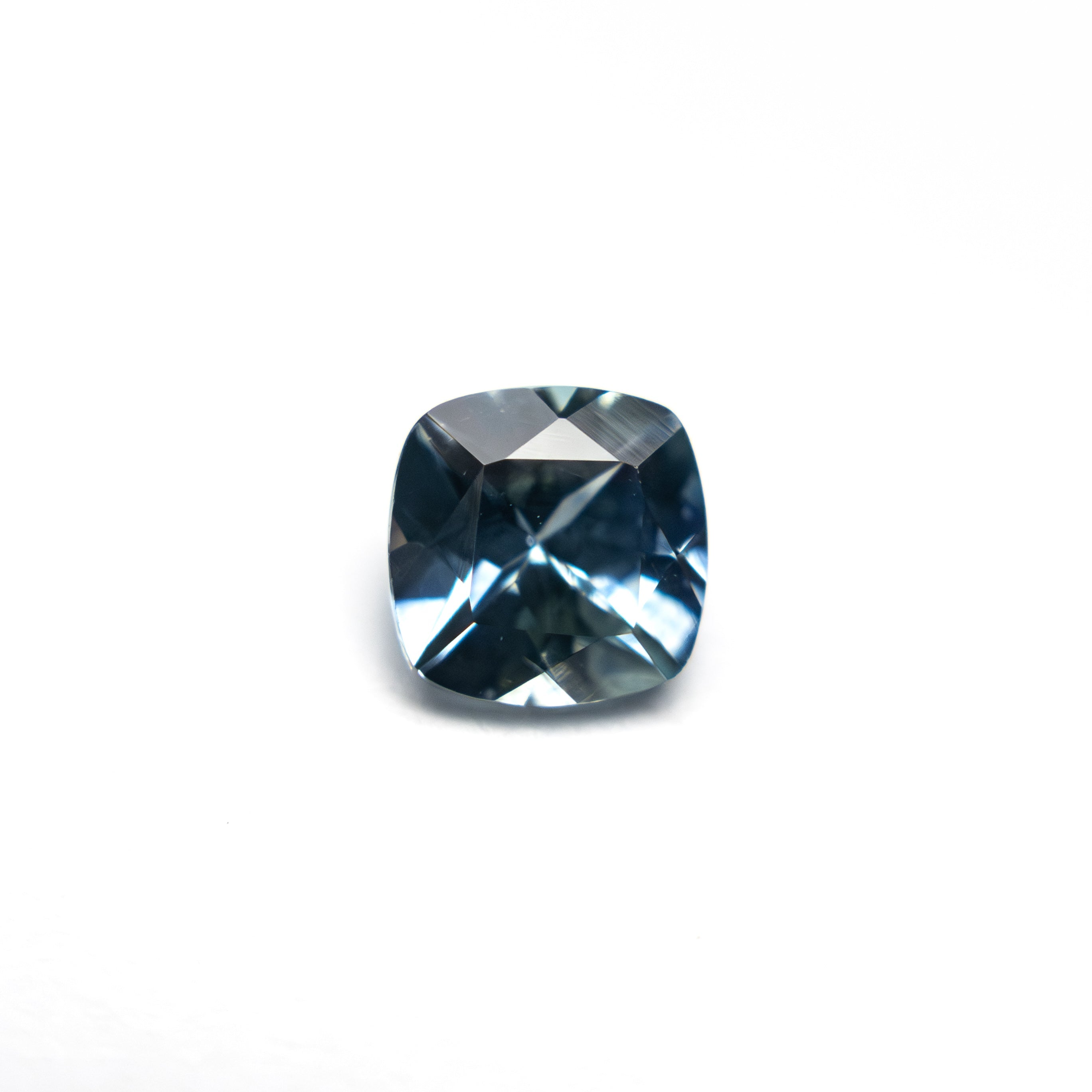 0.72ct 4.99x4.98x3.31mm Cushion Brilliant Sapphire 23466 - 03 - Lelya - bespoke engagement and wedding rings made in Scotland, UK