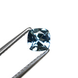 0.72ct 4.99x4.98x3.31mm Cushion Brilliant Sapphire 23466 - 03 - Lelya - bespoke engagement and wedding rings made in Scotland, UK