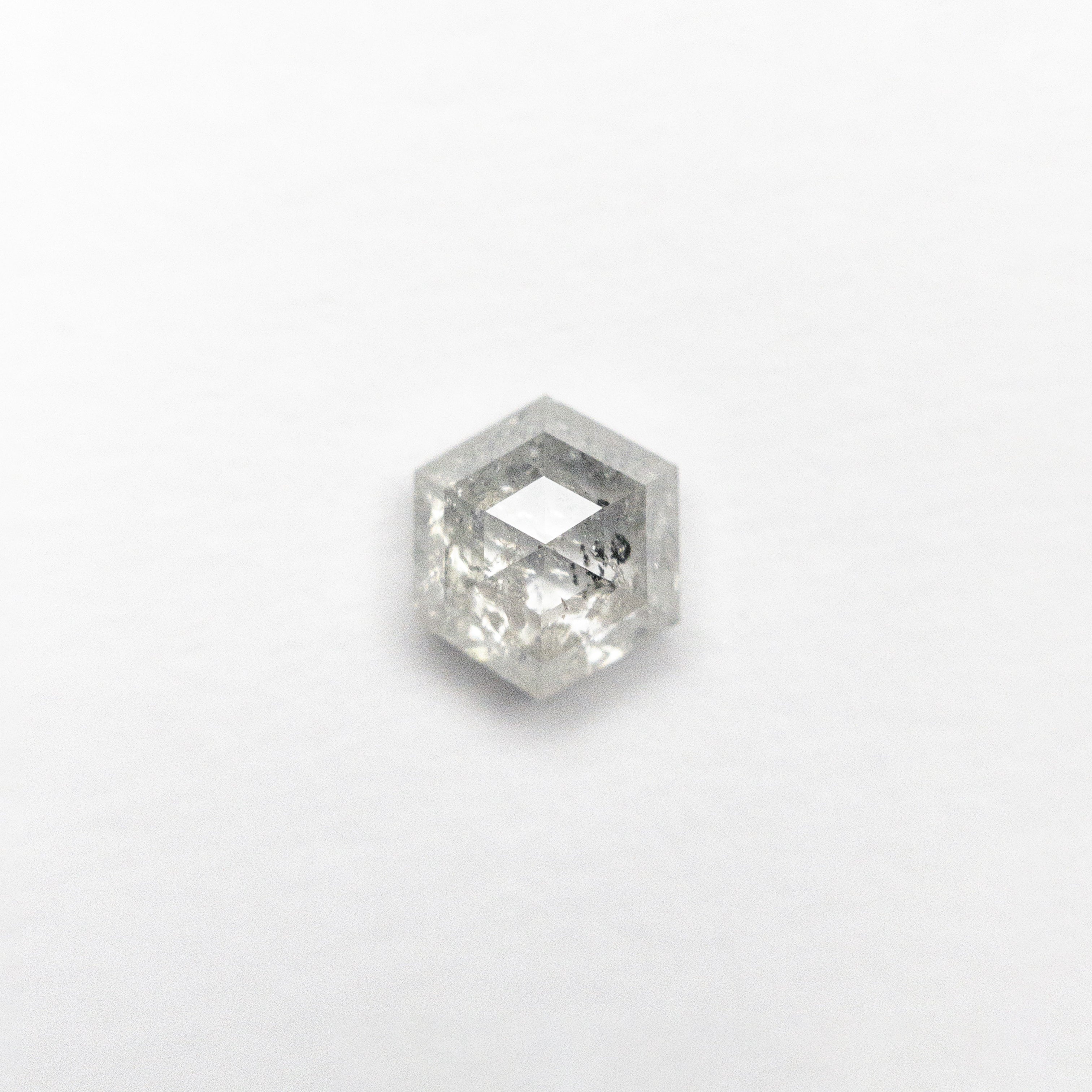 0.72ct 5.59x4.86x3.17mm Hexagon Step Cut 25457 - 15 - Lelya - bespoke engagement and wedding rings made in Scotland, UK