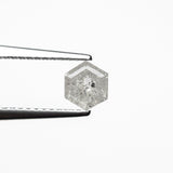 0.72ct 5.59x4.86x3.17mm Hexagon Step Cut 25457 - 15 - Lelya - bespoke engagement and wedding rings made in Scotland, UK