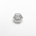 0.72ct 5.59x4.86x3.17mm Hexagon Step Cut 25457 - 15 - Lelya - bespoke engagement and wedding rings made in Scotland, UK