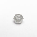 0.72ct 5.59x4.86x3.17mm Hexagon Step Cut 25457 - 15 - Lelya - bespoke engagement and wedding rings made in Scotland, UK